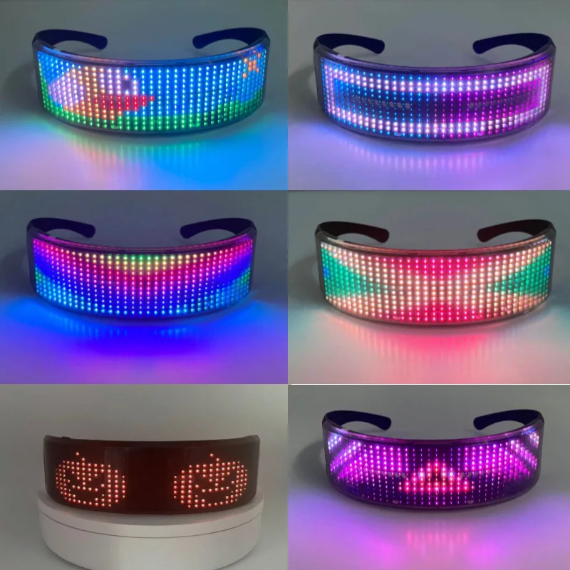 LED Phantom Glow Neon Sign Colorful Transformation Glasses APP Control Glow In The Dark Bar Night Club Dance Party Glasses
LED Phantom Glow Neon Sign Colorful Transformation Glasses APP Control Glow In The Dark Bar Night Club Dance Party Glasses