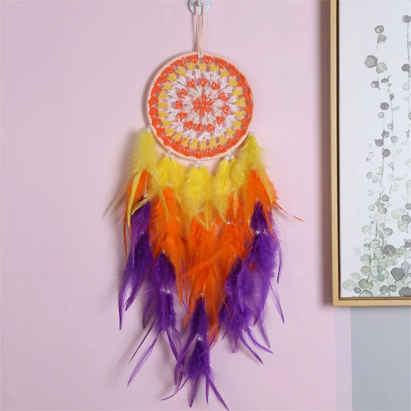 Devil's Eye Dream Catcher Feather Dream Catcher Romantic Wall Mounted Bedroom Home Decor Art Crafts Ornament Gift
Devil's Eye Dream Catcher Feather Dream Catcher Romantic Wall Mounted Bedroom Home Decor Art Crafts Ornament Gift