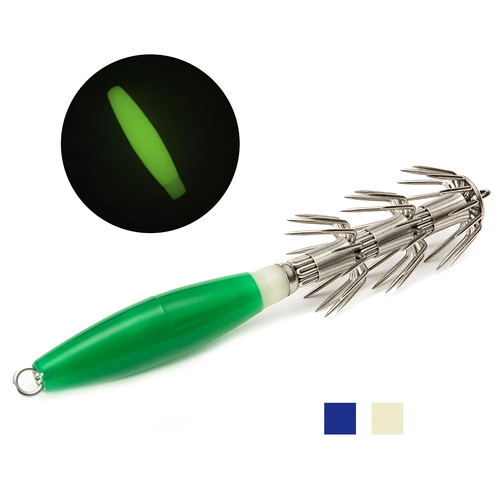 Hard Fishing Lure 15.5cm/43g Squid Jig Hook Crank Artificial Jig Cuttlefish Bait Durable Glow Octopus Crank Fishing Accessories
Hard Fishing Lure 15.5cm/43g Squid Jig Hook Crank Artificial Jig Cuttlefish Bait Durable Glow Octopus Crank Fishing Accessories