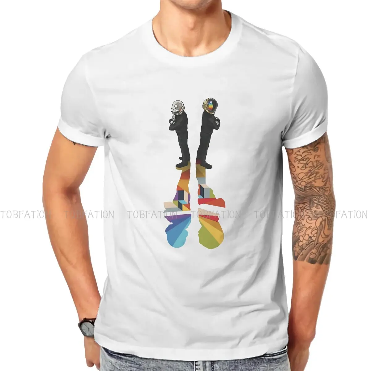 Daft Punk Helmet Newest TShirt for Men random access memory Round Collar Pure Cotton T Shirt Personalize Gifts Streetwear
Daft Punk Helmet Newest TShirt for Men random access memory Round Collar Pure Cotton T Shirt Personalize Gifts Streetwear