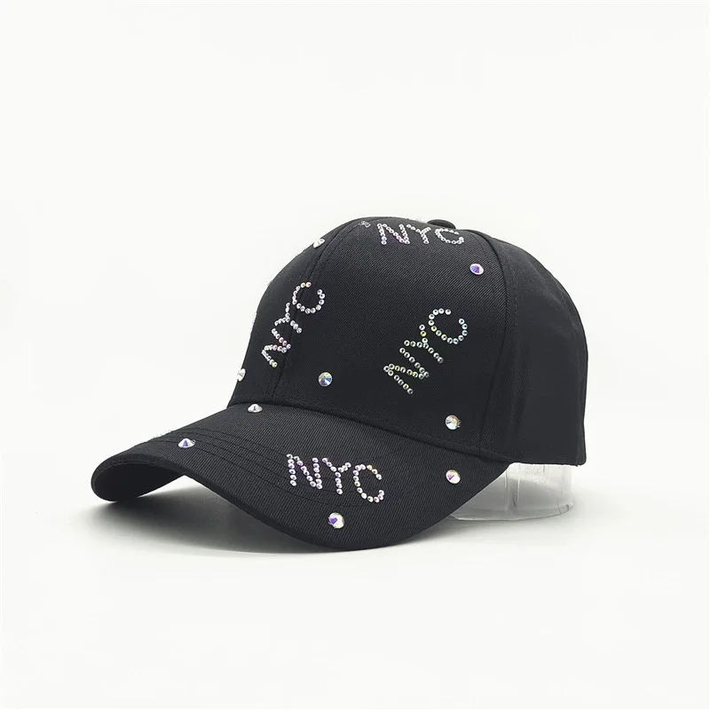 Shiny Rhinestone letter baseball cap Women casual cotton hip hop sports hat Unisex adjustable Snapback hat for men
Shiny Rhinestone letter baseball cap Women casual cotton hip hop sports hat Unisex adjustable Snapback hat for men