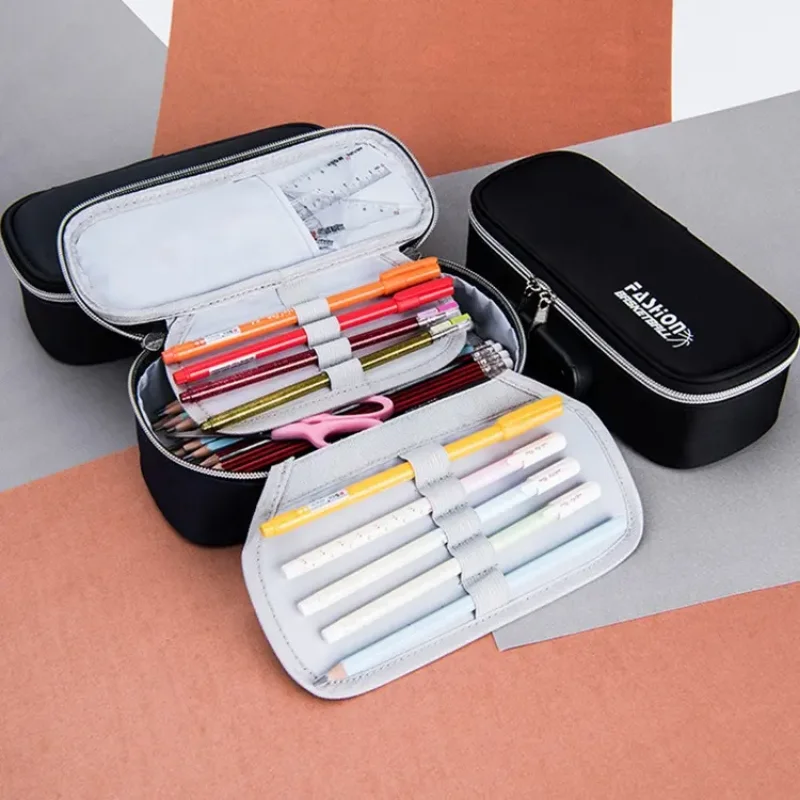 Portable Password lock pencil case Boy Canvas Pencil bag large capacity pencil cases bag kids pen case gifts Student stationery
Portable Password lock pencil case Boy Canvas Pencil bag large capacity pencil cases bag kids pen case gifts Student stationery