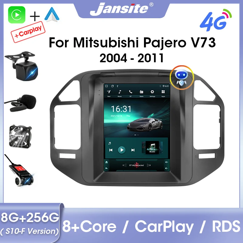 Jansite 2 Din Android 11.0 Car Radio For Mitsubishi Pajero V73 2004-2011 Multimedia Video Player Carplay Auto DVD RDS Stereo AM
Jansite 2 Din Android 11.0 Car Radio For Mitsubishi Pajero V73 2004-2011 Multimedia Video Player Carplay Auto DVD RDS Stereo AM