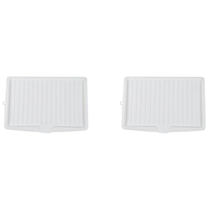 2X Plastic Dish Drainer Drip Tray Plate Cutlery Rack Kitchen Sink Rack Holder Large White
2X Plastic Dish Drainer Drip Tray Plate Cutlery Rack Kitchen Sink Rack Holder Large White