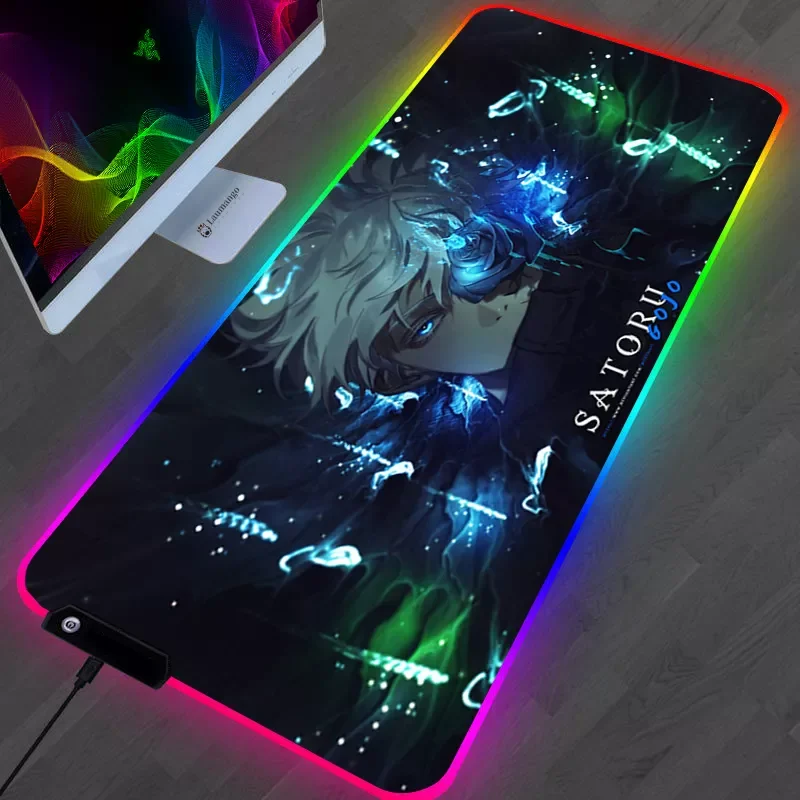 2022New Jujutsu Kaisen Mouse Pad Anime Gojo Satoru Desk Mat Gamer PC Computer XL Varmilo Keyboard Carpet Gaming Accessories Mous
2022New Jujutsu Kaisen Mouse Pad Anime Gojo Satoru Desk Mat Gamer PC Computer XL Varmilo Keyboard Carpet Gaming Accessories Mous