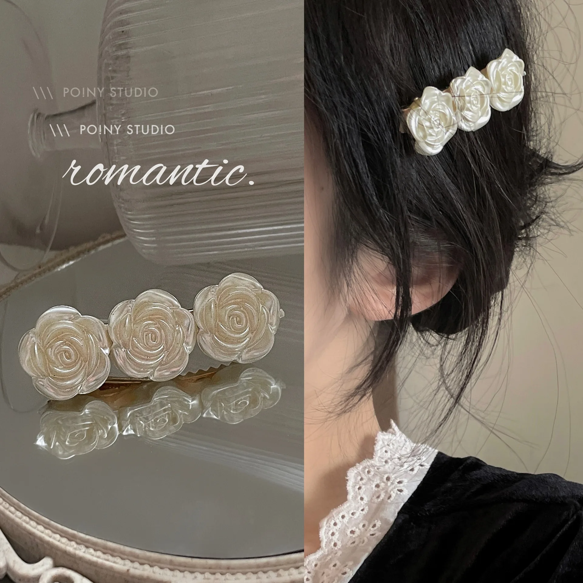 2022 Vintage White Flower Hair Clips Pin for Women Fashion Geometric Barrettes Headwear Girls Sweet Hairpins Hair Accessories
2022 Vintage White Flower Hair Clips Pin for Women Fashion Geometric Barrettes Headwear Girls Sweet Hairpins Hair Accessories