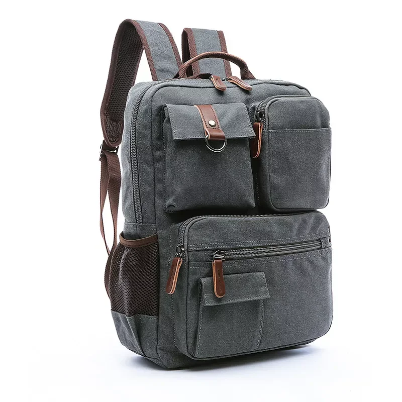 Men Laptop Backpack Rucksack Canvas School Bag Travel Backpacks for Teenage Male Bagpack Computer Knapsack Bags Computer Bag
Men Laptop Backpack Rucksack Canvas School Bag Travel Backpacks for Teenage Male Bagpack Computer Knapsack Bags Computer Bag