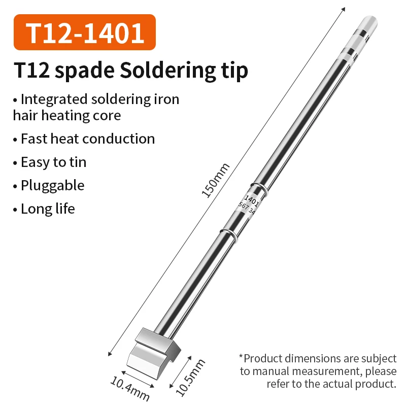 Наконечники для паяльника LUXIANZI серии T12, модель скребок с лопаткой, наконечник для паяльника 1401-1406
Наконечники для паяльника LUXIANZI серии T12, модель скребок с лопаткой, наконечник для паяльника 1401-1406