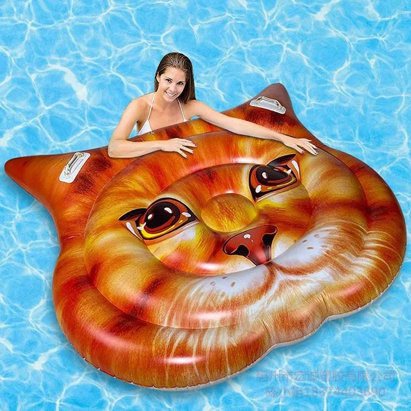 Giant Inflatable Floating Cat Face Float Row Adult Children Riding Toy With Handle Rafting Recliner
Giant Inflatable Floating Cat Face Float Row Adult Children Riding Toy With Handle Rafting Recliner