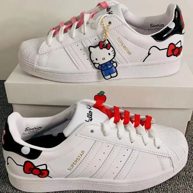 Cartoon Cute Kawaii Sanrioed Hellokitty New Pattern Summer Girls Shell Head Genuine Leather Low Top Sports Board Shoes
Cartoon Cute Kawaii Sanrioed Hellokitty New Pattern Summer Girls Shell Head Genuine Leather Low Top Sports Board Shoes