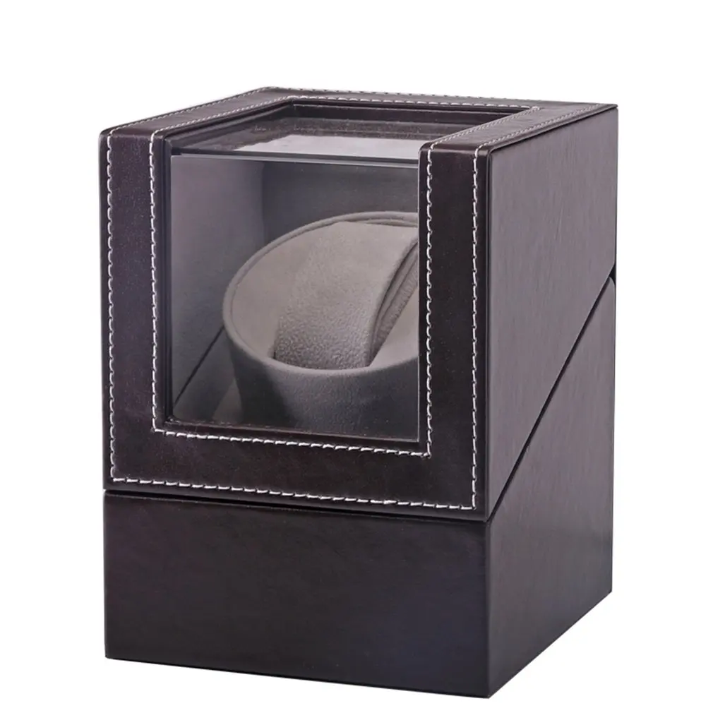 EU Plug High Class Motor Shaker Watch Winder Holder Display Automatic Mechanical Watch Winding Box Jewelry Automatic Watches Box 
EU Plug High Class Motor Shaker Watch Winder Holder Display Automatic Mechanical Watch Winding Box Jewelry Automatic Watches Box