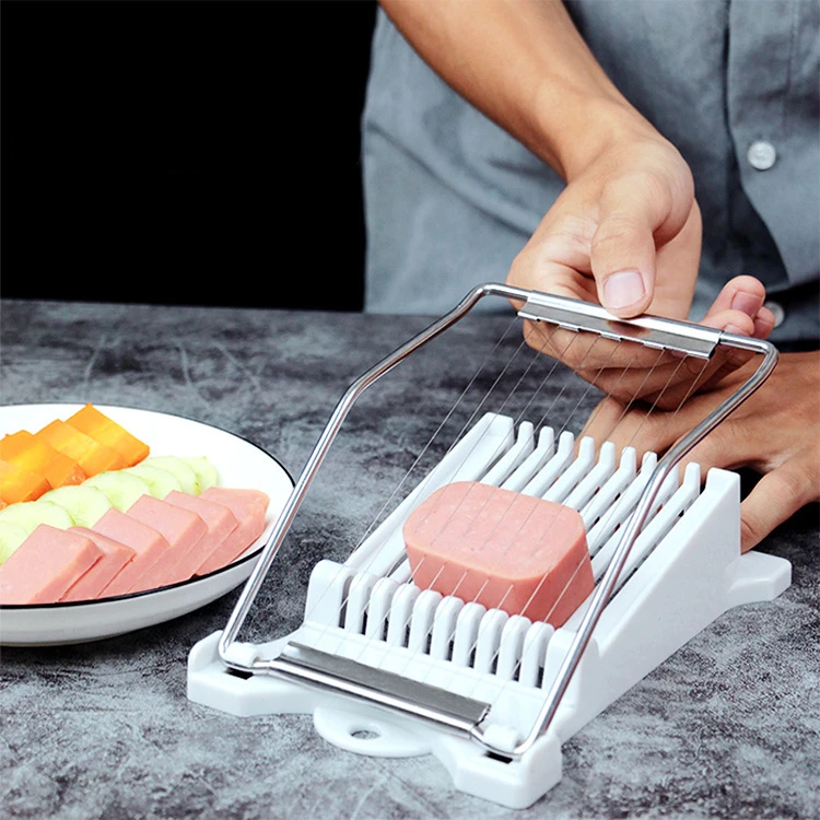 Manual Egg Cutter Luncheon Meat Slicers Kitchen Gadgets Banana Watermelon Ham Cheese Slicer Home Kitchen Vegetable Fruits Tools
Manual Egg Cutter Luncheon Meat Slicers Kitchen Gadgets Banana Watermelon Ham Cheese Slicer Home Kitchen Vegetable Fruits Tools