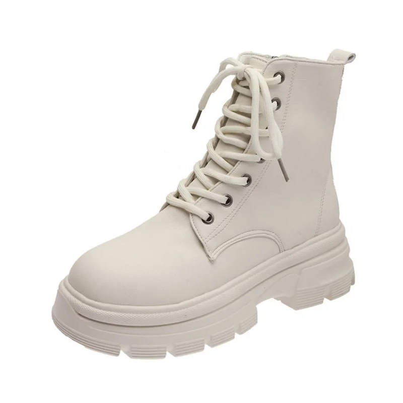 Women Motorcycle Ankle Booties Casual Combat Boots Fashion Side Zipper Short Boots Women PU Leather Platform Shoes Winter
Women Motorcycle Ankle Booties Casual Combat Boots Fashion Side Zipper Short Boots Women PU Leather Platform Shoes Winter