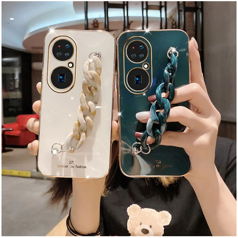 Luxury Marble Granite Wrist Bracelet Strap Case For Huawei P50 Pro Case Cover For Huawei p20 p30 p40 p50 pro lite Case Fundas
Luxury Marble Granite Wrist Bracelet Strap Case For Huawei P50 Pro Case Cover For Huawei p20 p30 p40 p50 pro lite Case Fundas