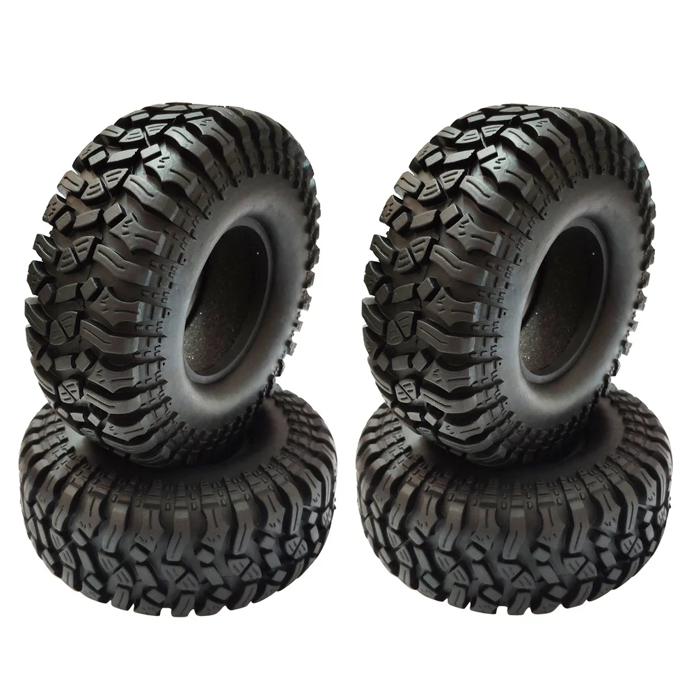 4PCS 112mm Rubber 1.9 Inch Wheel Tire Tyre for 1:10 RC Crawler Car Axial SCX10 90046 AXI03007 Traxxas TRX4 D90 D110 TF2
4PCS 112mm Rubber 1.9 Inch Wheel Tire Tyre for 1:10 RC Crawler Car Axial SCX10 90046 AXI03007 Traxxas TRX4 D90 D110 TF2