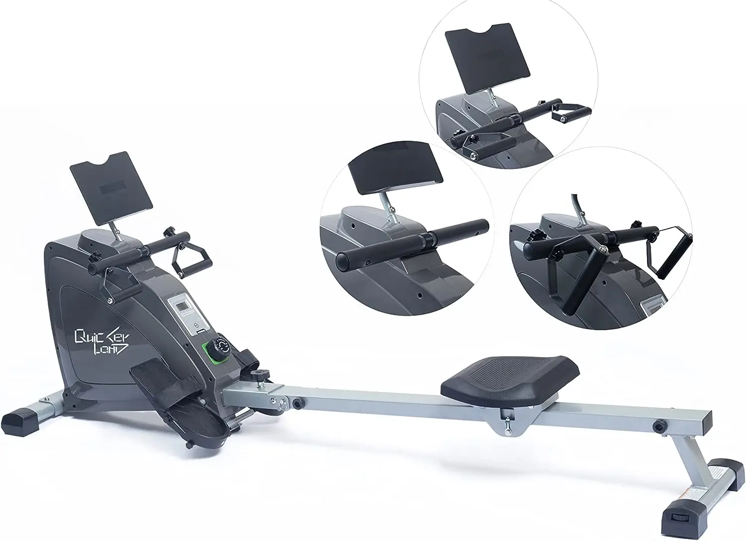 Fitness Rowing Machine/LCD Monitor & Tablet Holder, Max Weight 300 lbs, Dual Handle Cycle Design,Release Your Wrist
Fitness Rowing Machine/LCD Monitor & Tablet Holder, Max Weight 300 lbs, Dual Handle Cycle Design,Release Your Wrist