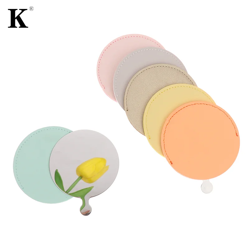 Ultra-thin Makeup Mirror Vanity Mirror Cosmetic 6 Colors Make Up Pocket Round Compact Makeup Folding Mirrors
Ultra-thin Makeup Mirror Vanity Mirror Cosmetic 6 Colors Make Up Pocket Round Compact Makeup Folding Mirrors