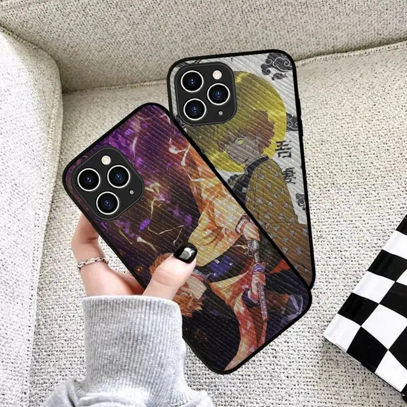 Demon Slayer Agatsuma Zenitsu Phone Case Hard Leather Case for iPhone 11 12 13 Mini Pro Max 8 7 Plus SE 2020 X XR XS Coque
Demon Slayer Agatsuma Zenitsu Phone Case Hard Leather Case for iPhone 11 12 13 Mini Pro Max 8 7 Plus SE 2020 X XR XS Coque