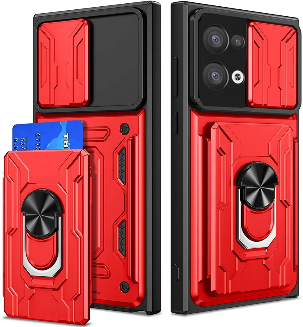 Coque For Oppo Reno 8 5G Case Card Armor Stand Holder Shockproof Camera Protection Cover For Oppo Reno 8 Pro Plus Funda
Coque For Oppo Reno 8 5G Case Card Armor Stand Holder Shockproof Camera Protection Cover For Oppo Reno 8 Pro Plus Funda