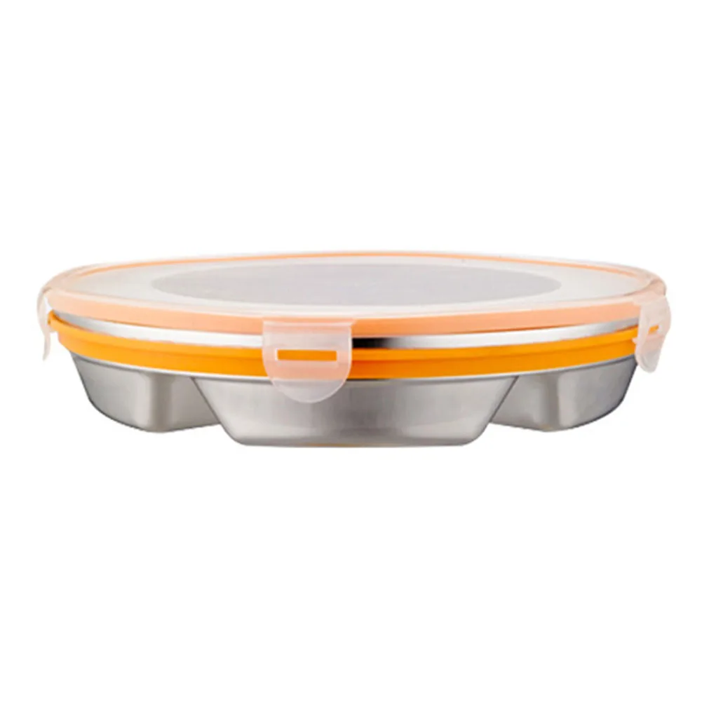 Split Plate Sealed Bento Box Stainless Steel + PP Material Easy to Clean with Smooth Inner Surface Fresh and Odor Free Meals
Split Plate Sealed Bento Box Stainless Steel + PP Material Easy to Clean with Smooth Inner Surface Fresh and Odor Free Meals