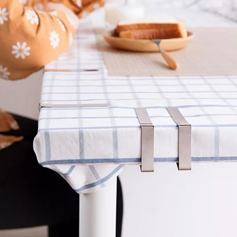 12 PCS Stainless Steel Anti-Slip Tablecloth Clamps Non-slip Securing Holder Wedding Camping Promenade Table Cover Clip
12 PCS Stainless Steel Anti-Slip Tablecloth Clamps Non-slip Securing Holder Wedding Camping Promenade Table Cover Clip