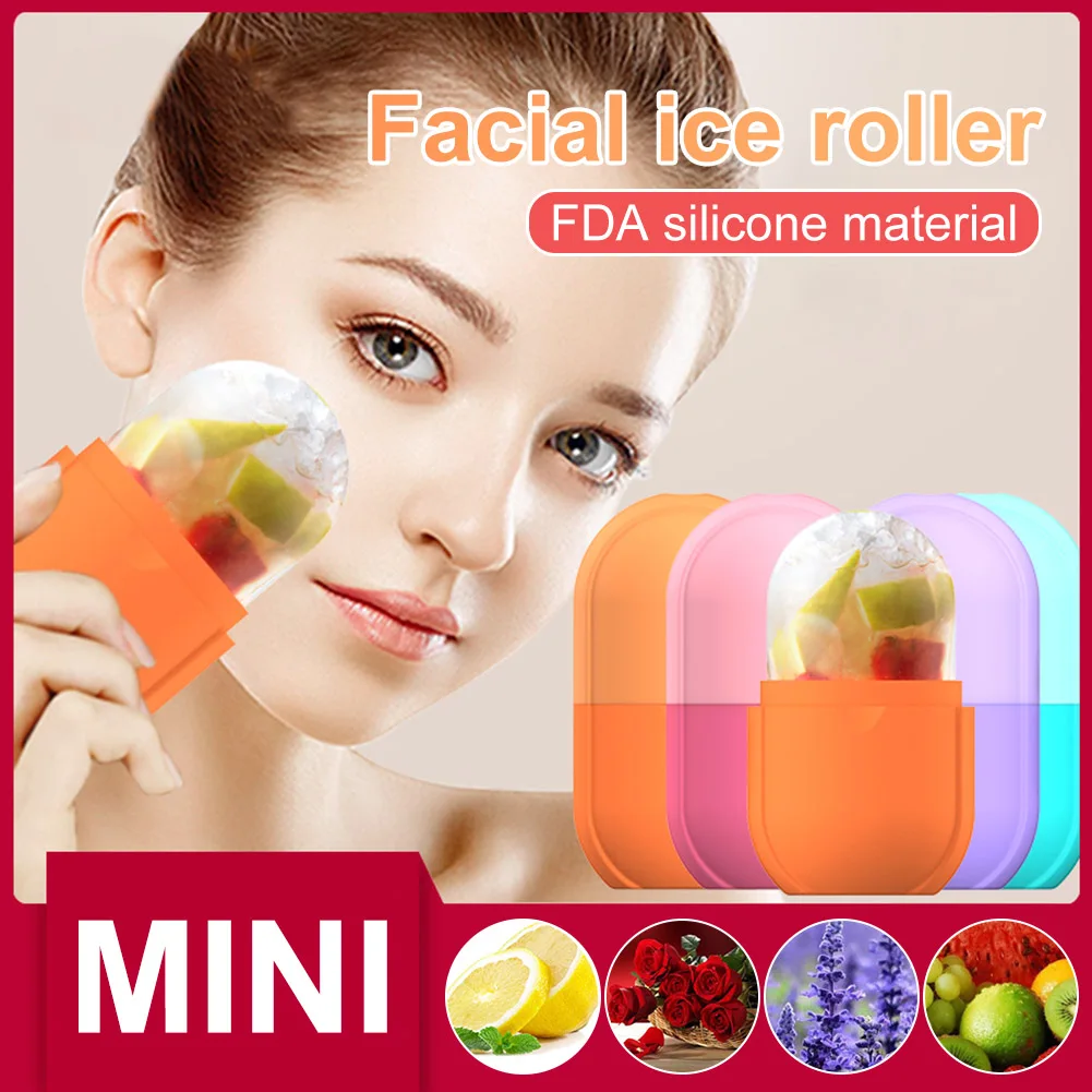Facial Ice Roller Silicone Ice Massager Remove Puffiness Shrink Pores Reusable Face Lifting Massage Tool Skin Care
Facial Ice Roller Silicone Ice Massager Remove Puffiness Shrink Pores Reusable Face Lifting Massage Tool Skin Care
