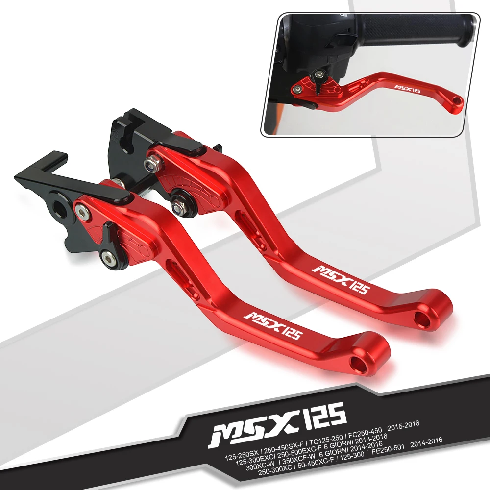 For Honda GROM MSX125 2014-2017 Motorcycle Adjustable Lever Short Brake Clutch Levers Handle Grips MSX-125 2016 2015 MSX 125
For Honda GROM MSX125 2014-2017 Motorcycle Adjustable Lever Short Brake Clutch Levers Handle Grips MSX-125 2016 2015 MSX 125