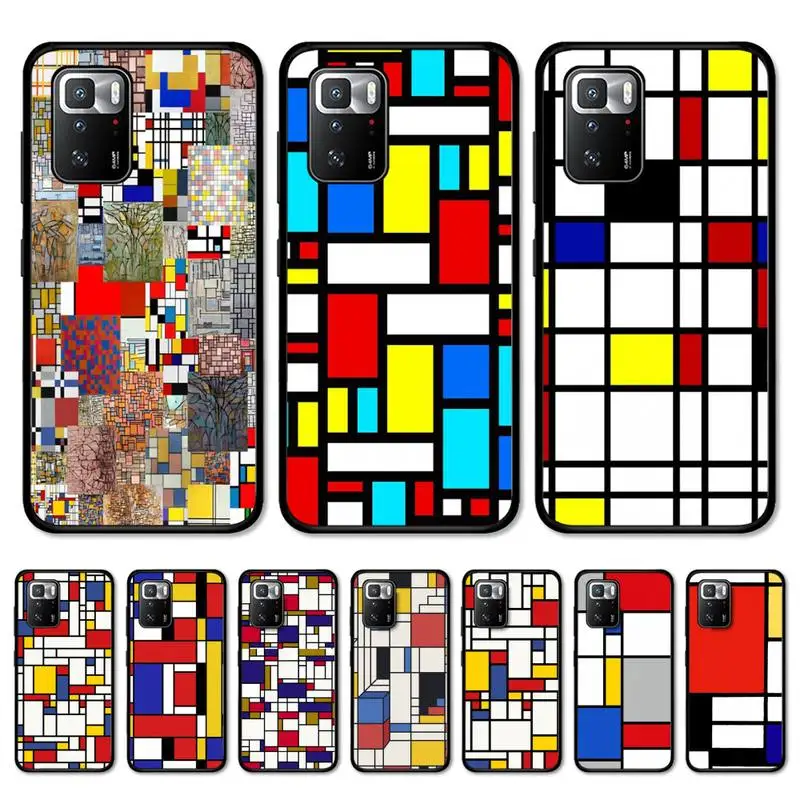 Mondrian Grid Phone Case For Redmi Note 8A 7 5 Note8pro 8T 9Pro note 6pro Funda Capa
Mondrian Grid Phone Case For Redmi Note 8A 7 5 Note8pro 8T 9Pro note 6pro Funda Capa