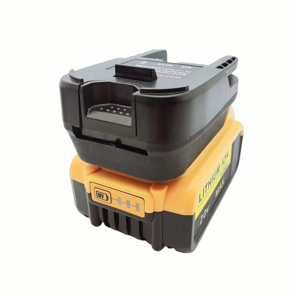 Adapter Battery Convert Black Durable For Dewalt 18V High Reliability Li-Ion Power Adapter Converter Brand New
Adapter Battery Convert Black Durable For Dewalt 18V High Reliability Li-Ion Power Adapter Converter Brand New
