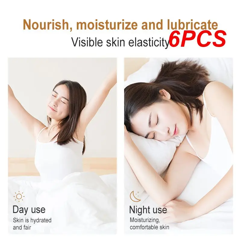 6PCS Yeast Collagen Face Cream Eggshell Moisturizing Firming Deep Hydration Whitening Shrink Pores Brightening Beauty Face Cream
6PCS Yeast Collagen Face Cream Eggshell Moisturizing Firming Deep Hydration Whitening Shrink Pores Brightening Beauty Face Cream