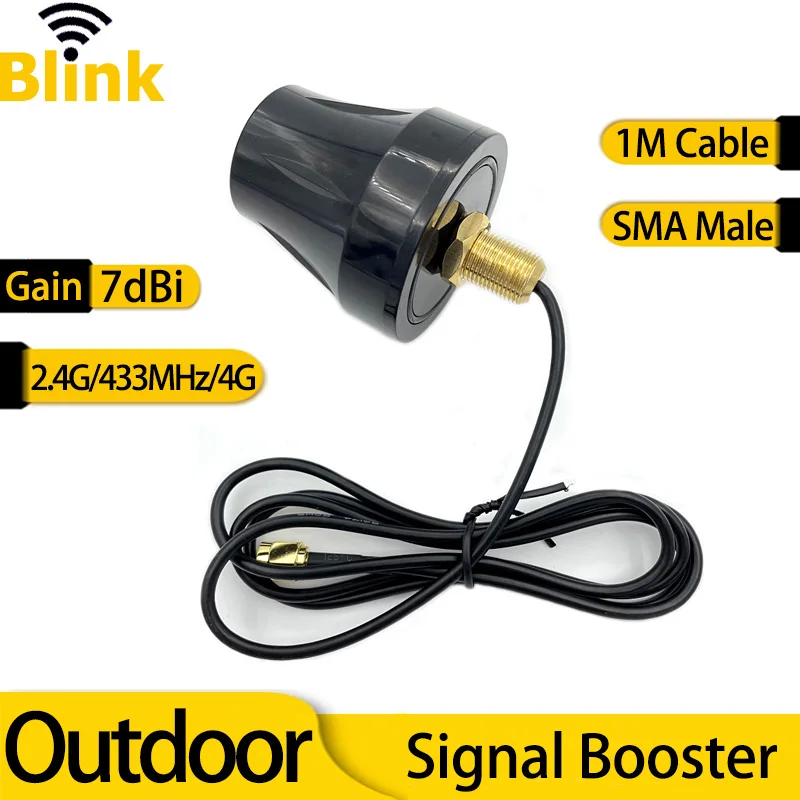 2.4G/433M/4G/GSM Cabinet Antenna 7dBi Network Amplifier Outdoor Waterproof Omni Signal Booster for Base Station DTU NB-IOT Modul
2.4G/433M/4G/GSM Cabinet Antenna 7dBi Network Amplifier Outdoor Waterproof Omni Signal Booster for Base Station DTU NB-IOT Modul