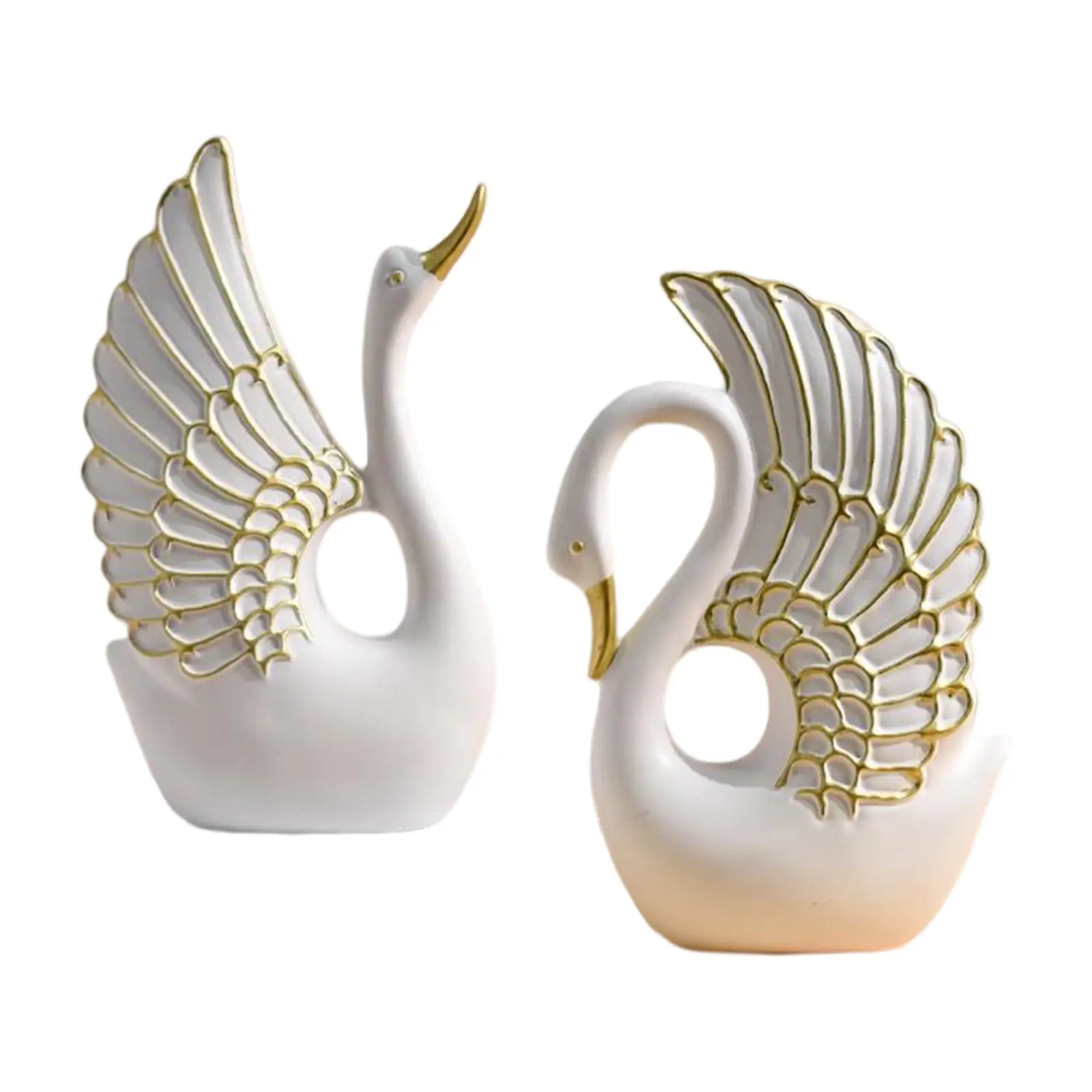 2x Resin Sculpture Office Valentine's Day Fireplace Swan Figurines Statues
2x Resin Sculpture Office Valentine's Day Fireplace Swan Figurines Statues