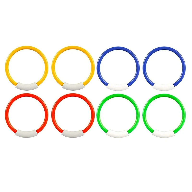 Diving Rings Swimming Pool Toy Rings 8 Pack Toys For Kids Plastic Diving Ring Colorful Sinking Pool Rings Dive Training
Diving Rings Swimming Pool Toy Rings 8 Pack Toys For Kids Plastic Diving Ring Colorful Sinking Pool Rings Dive Training