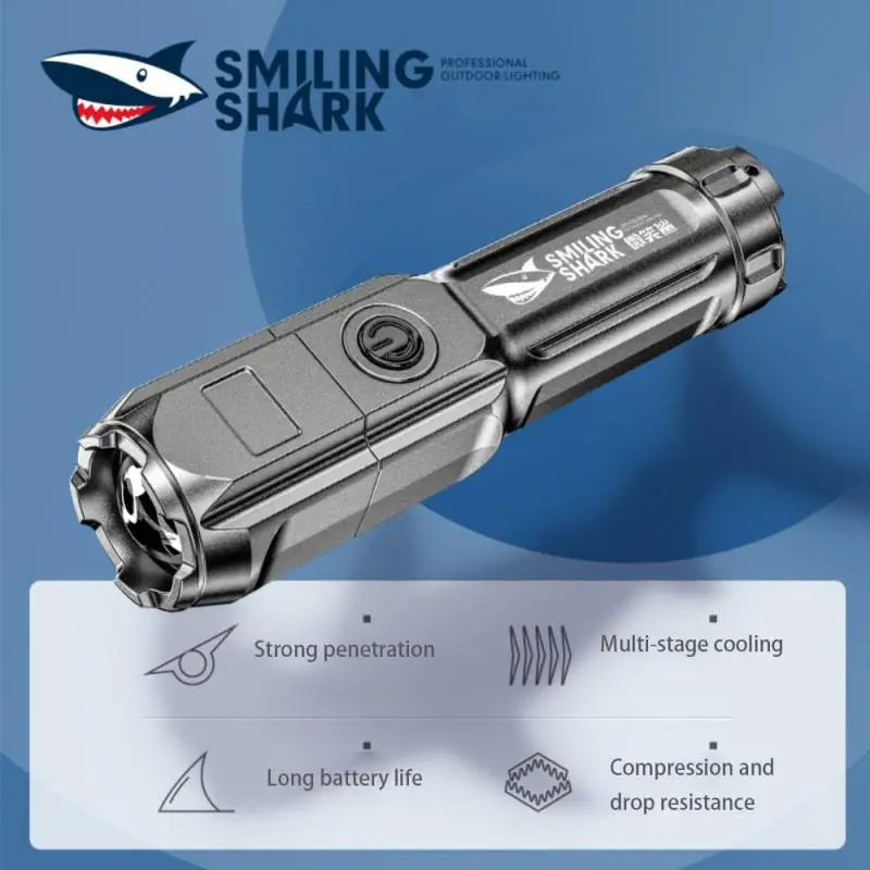 Portable Flashlight Strong Light USB Rechargeable Zoom Highlight Tactical Torch Outdoor Portable Led Luminous Flashlight Newest
Portable Flashlight Strong Light USB Rechargeable Zoom Highlight Tactical Torch Outdoor Portable Led Luminous Flashlight Newest