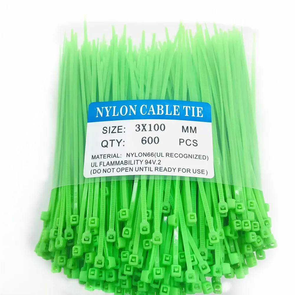 Tea Green 600Pcs 3x100MM Plastic Nylon Self-Locking Wire And Cable Ties Zip Ties Velcro Cable Ties Cable Organizer Wire Strap
Tea Green 600Pcs 3x100MM Plastic Nylon Self-Locking Wire And Cable Ties Zip Ties Velcro Cable Ties Cable Organizer Wire Strap