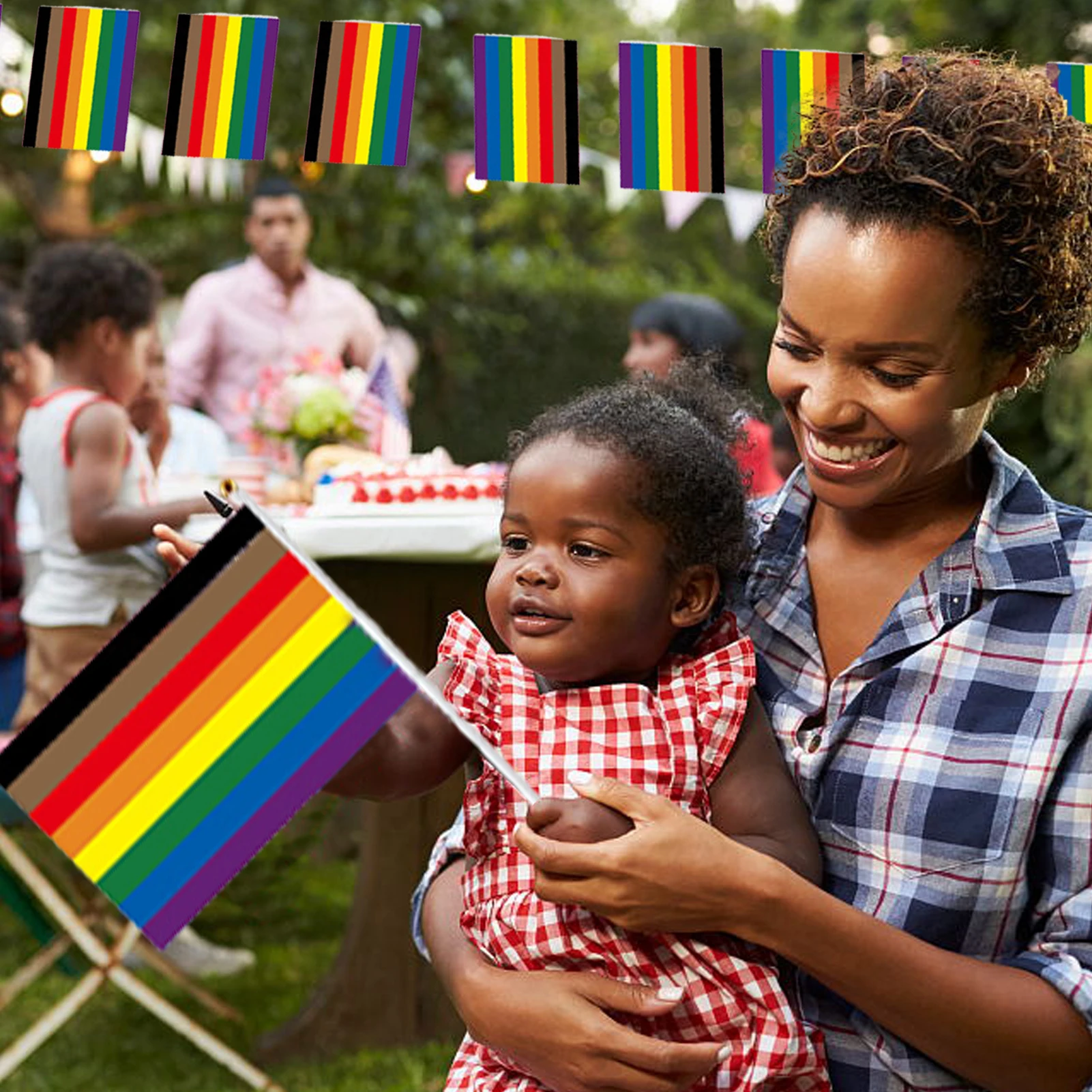Rainbow Pride Flag Set Gay Pride Rainbow Flag Set Rainbow Flag LGBTQ String Flag Hand & Held Stick Pride Flags For Gay Pride Day
Rainbow Pride Flag Set Gay Pride Rainbow Flag Set Rainbow Flag LGBTQ String Flag Hand & Held Stick Pride Flags For Gay Pride Day