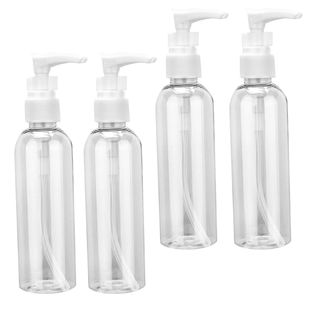 4pcs Dispenser Bottles Clear Pump Refillable Empty Bottles for Shampoo Lotions Hand Dispensers Kitchen Bath 100ml
4pcs Dispenser Bottles Clear Pump Refillable Empty Bottles for Shampoo Lotions Hand Dispensers Kitchen Bath 100ml