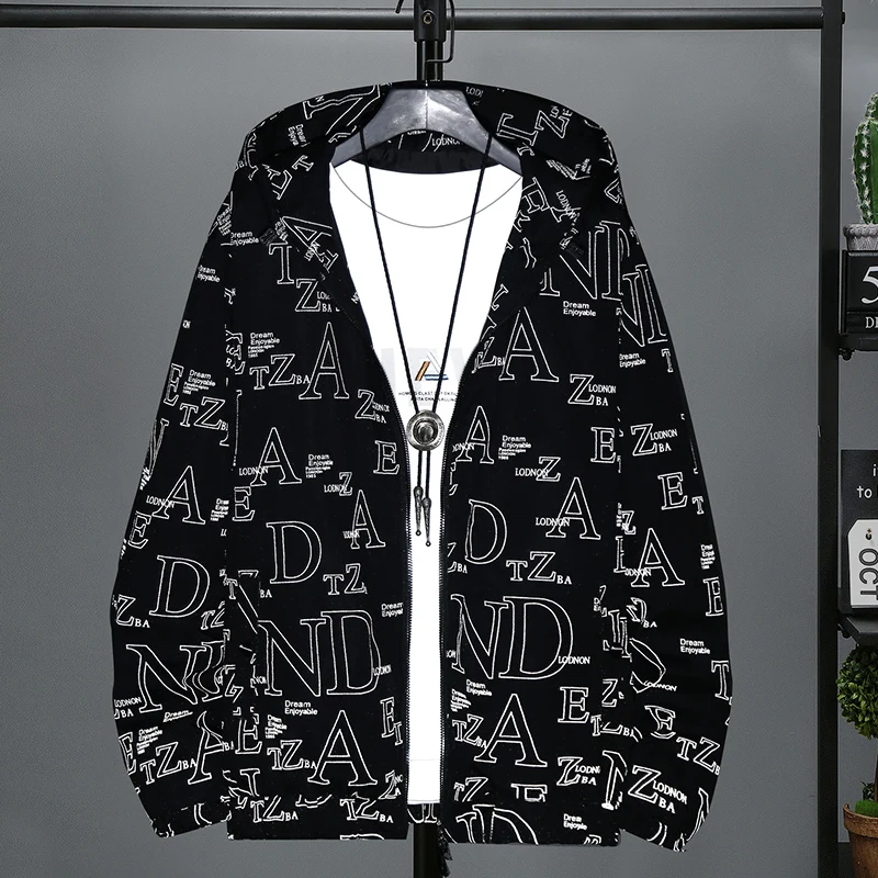 Plus Size 10XL 9XL spring Autumn Windbreaker Jackets Men Fashion Letter Reflective Design Jacket Mens Hooded Outdoor Outerwear
Plus Size 10XL 9XL spring Autumn Windbreaker Jackets Men Fashion Letter Reflective Design Jacket Mens Hooded Outdoor Outerwear