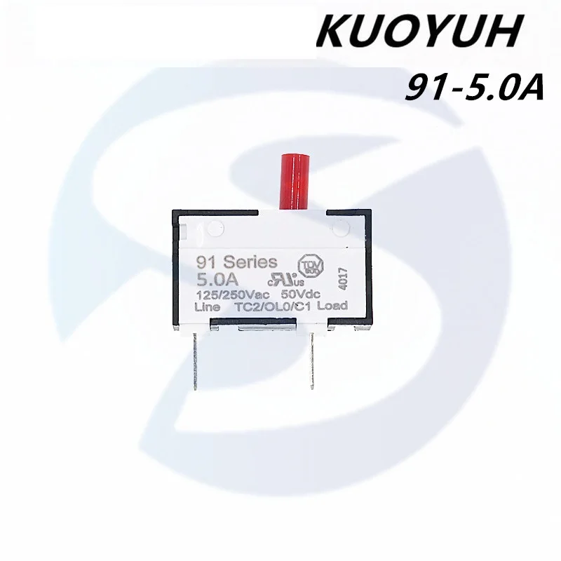 

Circuit Breakers KUOYUH 91 Series 5.0A Small Current Protector Overcurrent Switch Motor Meter Protection