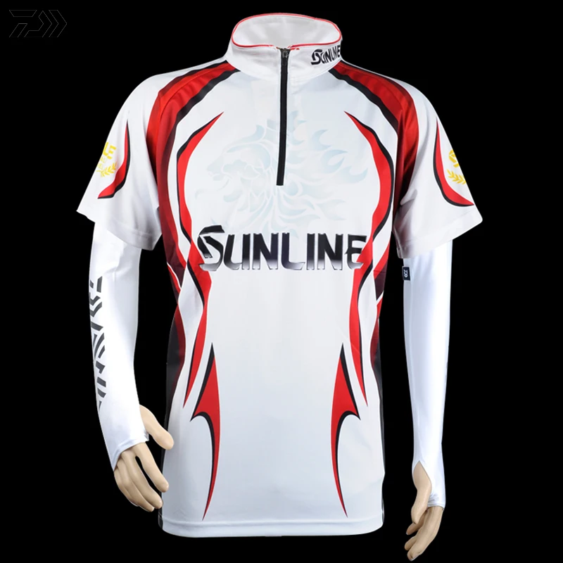 Sunline 2021 Summer Fishing Shirt Short Sleeve Fishing Clothes Breathable Quik-Drying Anti-UV Outdoor Sports Fishing Clothing
Sunline 2021 Summer Fishing Shirt Short Sleeve Fishing Clothes Breathable Quik-Drying Anti-UV Outdoor Sports Fishing Clothing