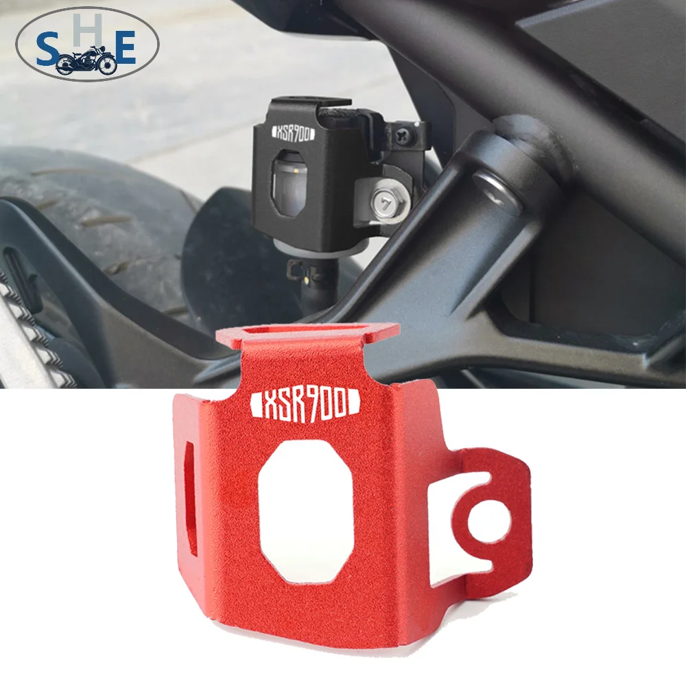 LOGO XSR900 For YAMAHA XSR 700 XSR900 XSR700 2016-2021 Motorcycle Accessories Rear Brake Fluid Reservoir Guard Cover Protector
LOGO XSR900 For YAMAHA XSR 700 XSR900 XSR700 2016-2021 Motorcycle Accessories Rear Brake Fluid Reservoir Guard Cover Protector