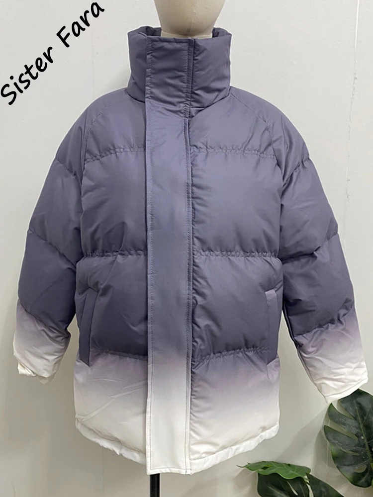 Sister Fara 2022 Winter Fashion Paint Splash Down Jacket Women Loose Warm Parka Coat Female Stand Collar Down Down Jacket Coat
Sister Fara 2022 Winter Fashion Paint Splash Down Jacket Women Loose Warm Parka Coat Female Stand Collar Down Down Jacket Coat