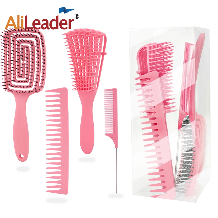 4PCS Hair Care Styling Tools Detangling Hair Hrush Hair Comb Set Detangler Hairbrush for Curly Hair Barber Accessories
4PCS Hair Care Styling Tools Detangling Hair Hrush Hair Comb Set Detangler Hairbrush for Curly Hair Barber Accessories