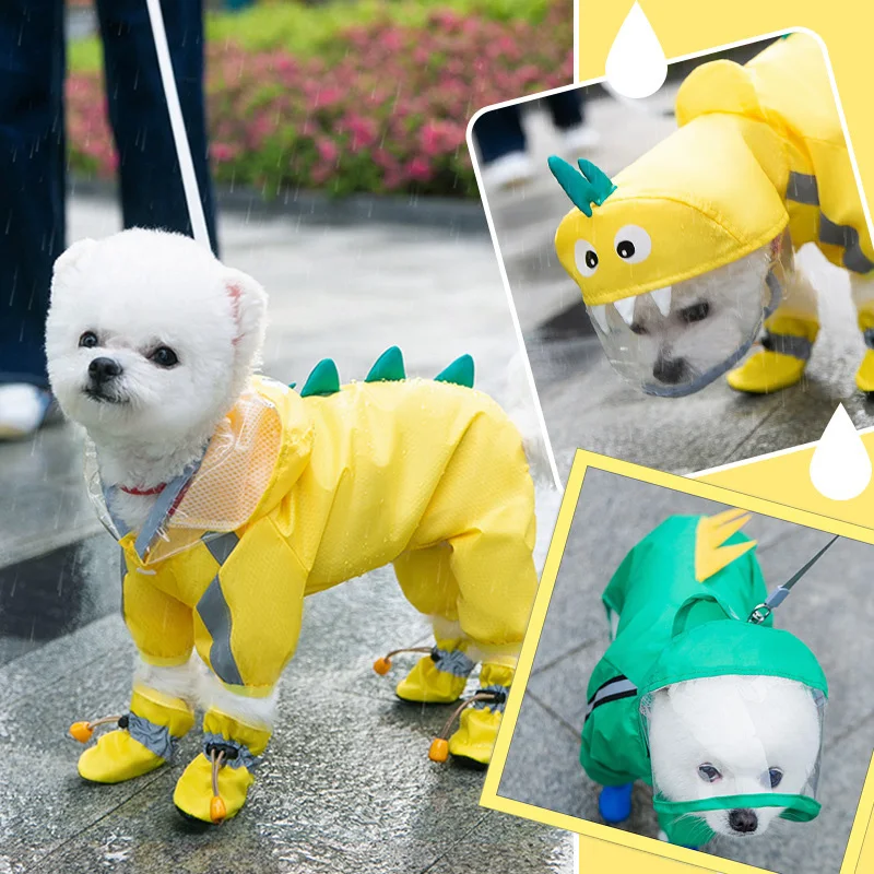 Pet Cat Dog Raincoat Hooded Reflective Puppy Dog Rain Coat Outdoor Pet Clothes Hooded Windproof Waterproof Coat Pet Supplies
Pet Cat Dog Raincoat Hooded Reflective Puppy Dog Rain Coat Outdoor Pet Clothes Hooded Windproof Waterproof Coat Pet Supplies