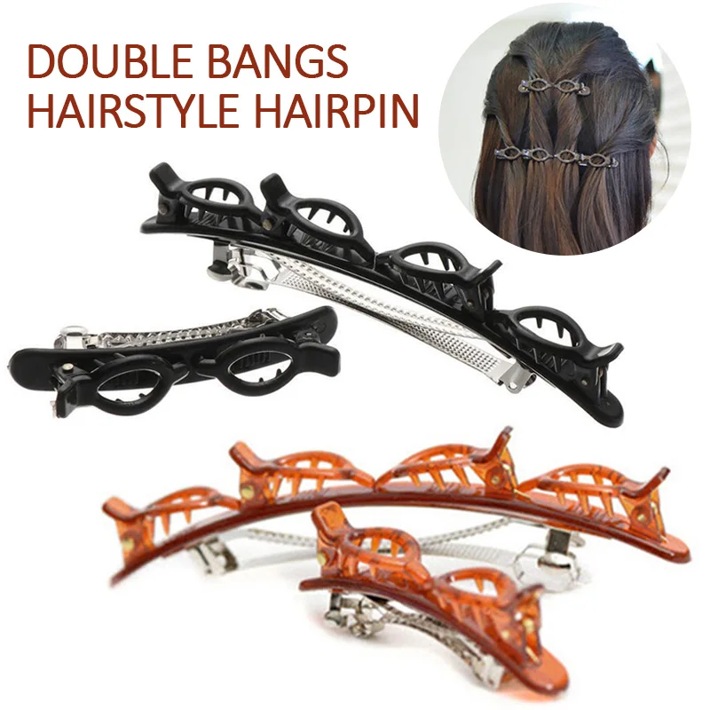 Double Layer Twist Hair Band Double Bangs Hairstyle Hairpin Wedding Party Hair Styling Tool Accessories For Women Girl Hair Clip
Double Layer Twist Hair Band Double Bangs Hairstyle Hairpin Wedding Party Hair Styling Tool Accessories For Women Girl Hair Clip