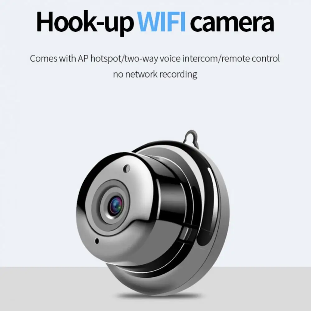 Mini Wifi Surveillance Camera Remote Monitoring 1080P HD Home Wireless IP Camera Loop Recording Security Cam Night Vision cam 
Mini Wifi Surveillance Camera Remote Monitoring 1080P HD Home Wireless IP Camera Loop Recording Security Cam Night Vision cam
