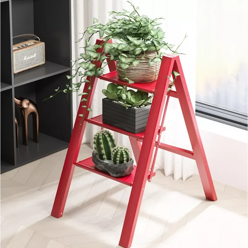 Fashionable And Versatile High Tools Kitchen Multi-functional Step Stop Thickened Folding Ladder Stop 150kg Aluminum Ladder
Fashionable And Versatile High Tools Kitchen Multi-functional Step Stop Thickened Folding Ladder Stop 150kg Aluminum Ladder