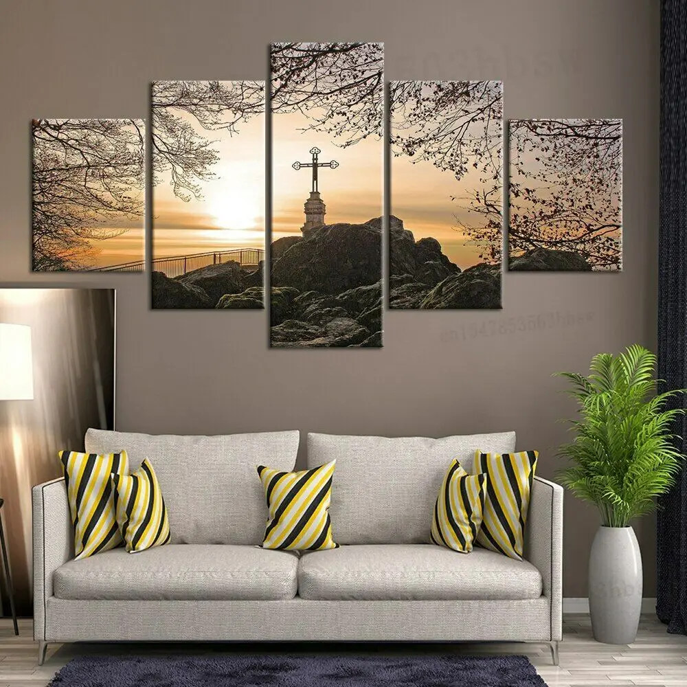 5 Panel Jesus Sunset Religion Canvas Picture Wall Art HD Print Decor Poster No Framed Room Decor Pictures 5 Piece Paintings
5 Panel Jesus Sunset Religion Canvas Picture Wall Art HD Print Decor Poster No Framed Room Decor Pictures 5 Piece Paintings
