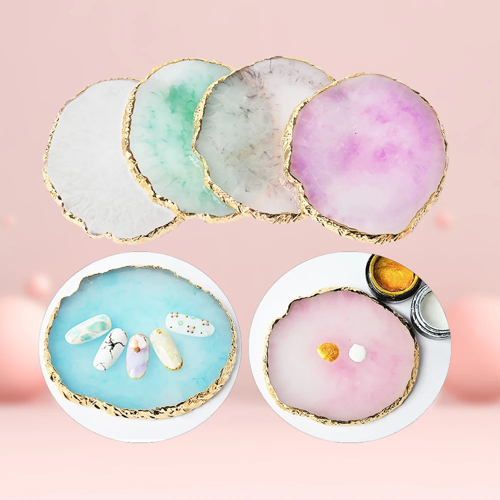 Resin Stone Color Palette False Nail Tips Drawing Nail Color Palette Gel Polish Display Nail Color Mixing Display for Manicure
Resin Stone Color Palette False Nail Tips Drawing Nail Color Palette Gel Polish Display Nail Color Mixing Display for Manicure