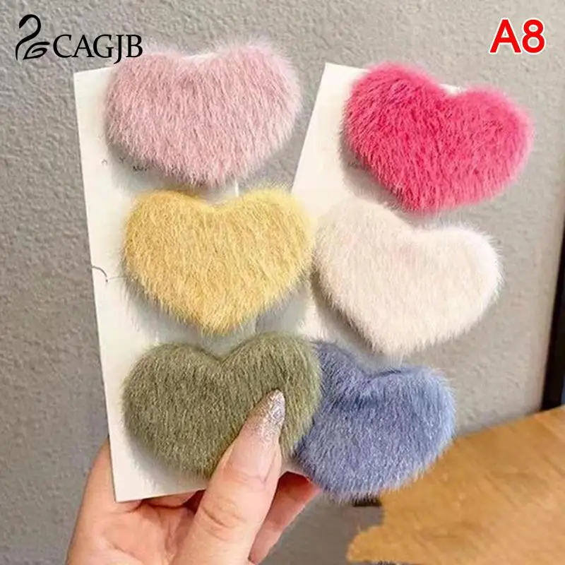10Pcs/Lot Korean Winter Faux Rabbit Fur Hair Clip For Girls Candy Colors Hairpins Sweet Barrettes Baby Headwear Hair Accessories 
10Pcs/Lot Korean Winter Faux Rabbit Fur Hair Clip For Girls Candy Colors Hairpins Sweet Barrettes Baby Headwear Hair Accessories
